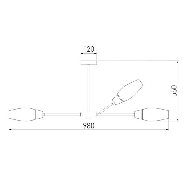 Потолочная люстра Eurosvet Thalia 60140/12 золото Потолочная люстра Eurosvet Thalia 60140/12 золото