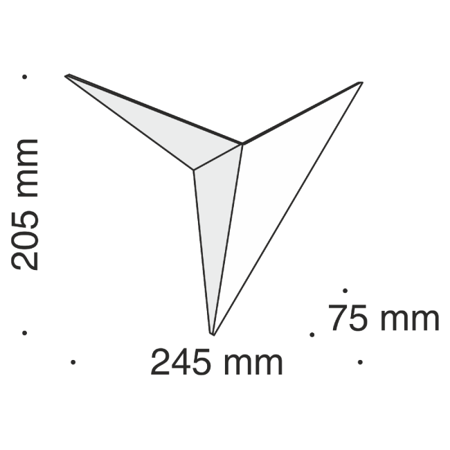Настенный светодиодный светильник Maytoni Trame C808WL-L3W