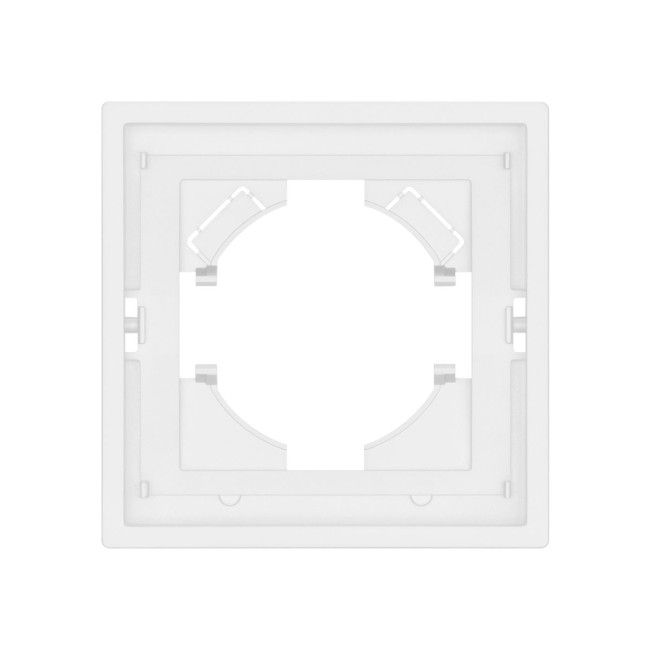 Рамка пластиковая на 1 пост Arlight FRM-TENDO-PL-1-WH 053835