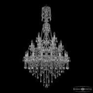 Подвесная люстра Bohemia Ivele Crystal 1415/16+8+4/300/XL-155/3d Ni Подвесная люстра Bohemia Ivele Crystal 1415/16+8+4/300/XL-155/3d Ni