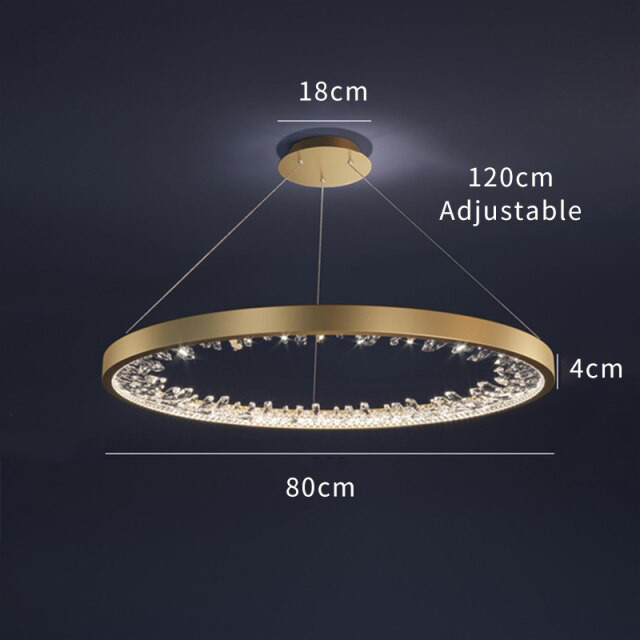 Люстра XD-80 gold Люстра XD-80 gold