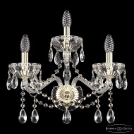 Бра Bohemia Ivele Crystal 5413B/2+1/165 G Clear/M-1G