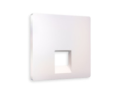 Лицевая панель для компьютерной/телефонной розетки RJ-45/RJ-11 Ambrella Volt Alfa AP2120