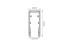 Профиль Arlight ALU-HANDRAIL-2000 FOR GLASS 17.5 015477 Профиль Arlight ALU-HANDRAIL-2000 FOR GLASS 17.5 015477