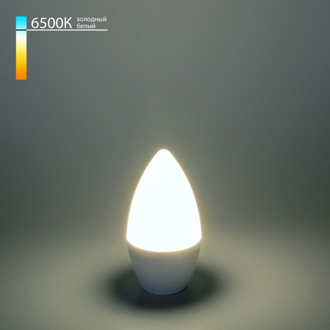 Лампа светодиодная Elektrostandard E14 6W 6500K матовая 4690389051203 Лампа светодиодная Elektrostandard E14 6W 6500K матовая 4690389051203