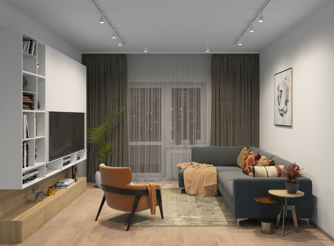 Шинопровод Denkirs DK Track White TR1002-WH Шинопровод Denkirs DK Track White TR1002-WH