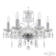 Подвесная люстра Bohemia Ivele Crystal 118/6/141 Ni