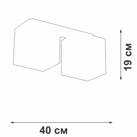 Потолочный светильник Vitaluce V2879-1/2PL