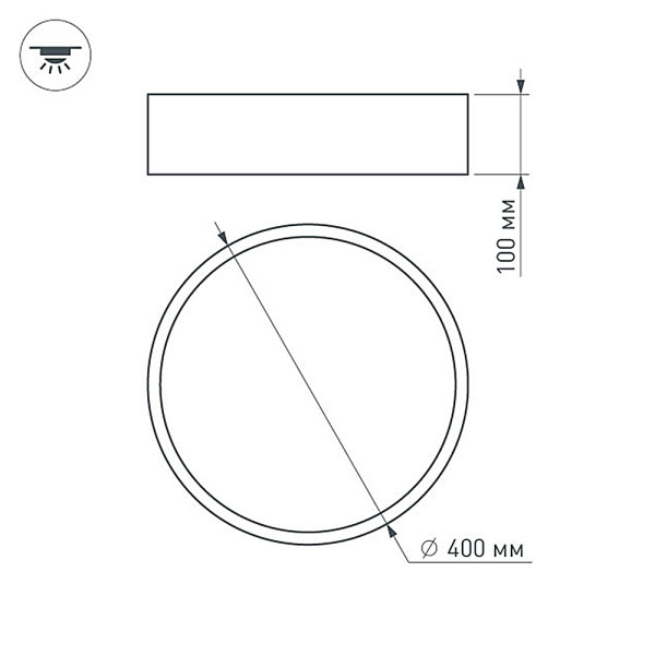 Трековый светодиодный светильник Arlight Mag-Laser-45-L480-27W Warm3000 032648 Трековый светодиодный светильник Arlight Mag-Laser-45-L480-27W Warm3000 032648