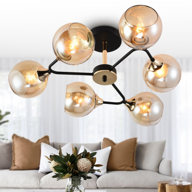 Люстра на штанге Rivoli Alison 3138-306 Б0055386 Люстра на штанге Rivoli Alison 3138-306 Б0055386