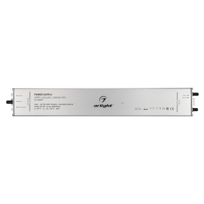 Блок питания Arlight ARPV-LG24400-Linear-PFC (24V, 16.6A, 400W) 036957 Блок питания Arlight ARPV-LG24400-Linear-PFC (24V, 16.6A, 400W) 036957