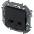Розетка компьютерная двойная RJ45 Legrand Inspiria 673843 Розетка компьютерная двойная RJ45 Legrand Inspiria 673843