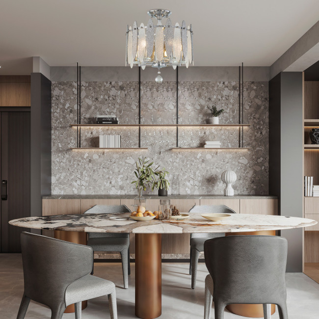 Потолочный светильник Arte Milano Sorrento 373309/5/80/380 CR Потолочный светильник Arte Milano Sorrento 373309/5/80/380 CR