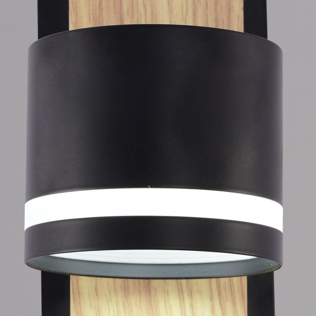 Бра Reluce 22540-0.2-01 BK+WOOD Бра Reluce 22540-0.2-01 BK+WOOD