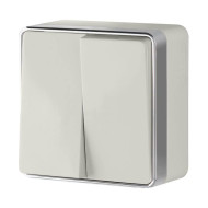 Выключатель двухклавишный Werkel Gallant слоновая кость W5020003 4690389164125 Выключатель двухклавишный Werkel Gallant слоновая кость W5020003 4690389164125