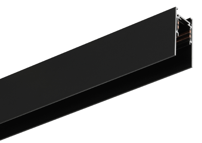 Шинопровод магнитный накладной iLedex Vision 4822-52/27-1000-BK