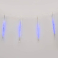 Уличная светодиодная гирлянда (11123) Uniel занавес Падающие звезды 220V синий ULD-E2405-240/DTK BLUE IP44 METEOR