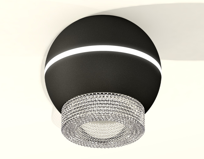 Накладной светильник с дополнительной подсветкой Ambrella Light Techno XS1102030 (C1102, N7191) Накладной светильник с дополнительной подсветкой Ambrella Light Techno XS1102030 (C1102, N7191)