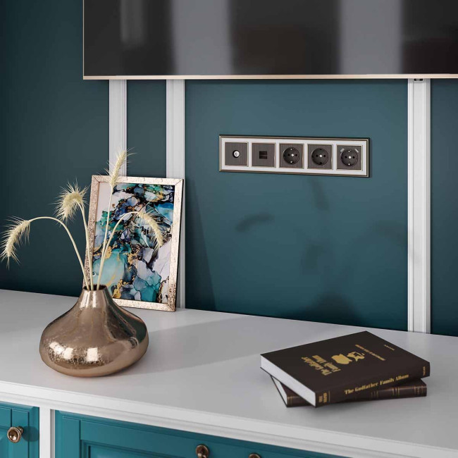 Накладка Werkel для TV розетки оконечной бронзовый W1193012 4690389161810 Накладка Werkel для TV розетки оконечной бронзовый W1193012 4690389161810