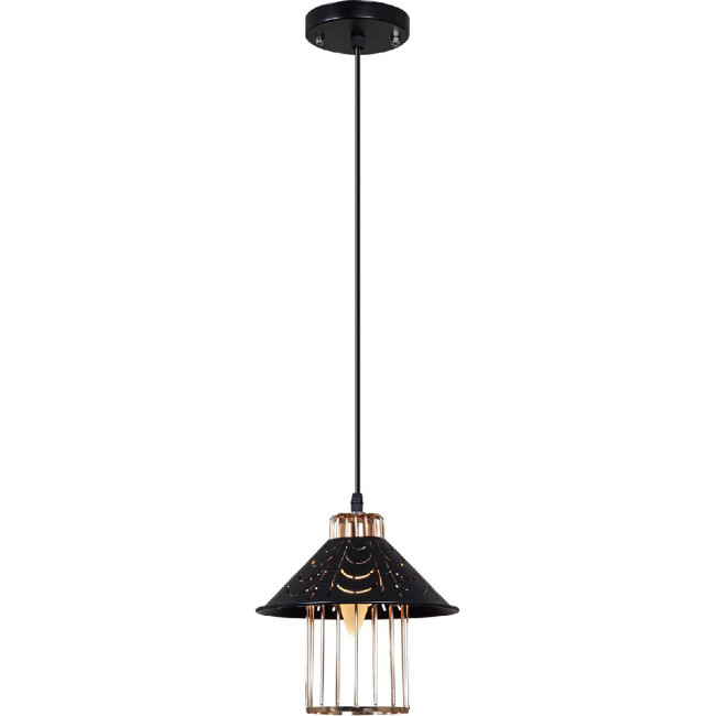 Подвесной светильник Reluce 02501-0.9-01 BK+GD Подвесной светильник Reluce 02501-0.9-01 BK+GD