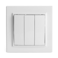 Выключатель трехклавишный Stekker Эрна 39922 Выключатель трехклавишный Stekker Эрна 39922