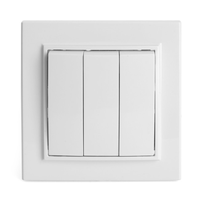 Выключатель трехклавишный Stekker Эрна 39922 Выключатель трехклавишный Stekker Эрна 39922