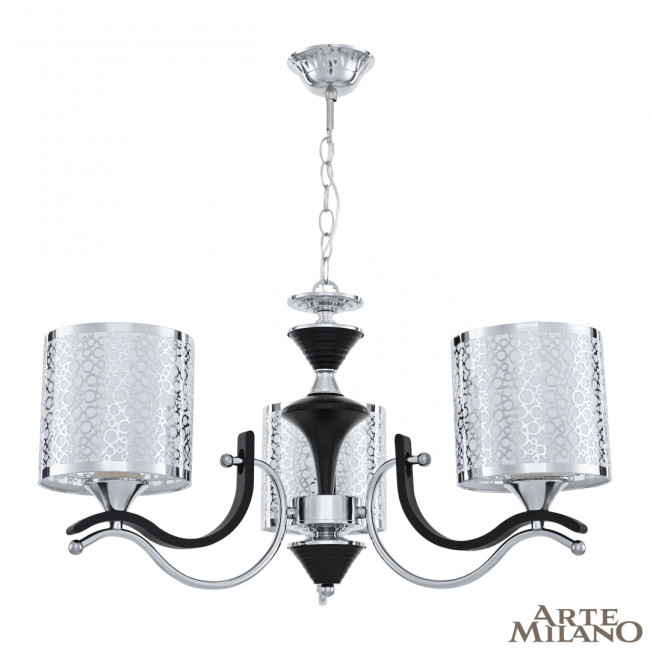 Подвесная люстра Arte Milano Florentia-6787 306787/3 Bk/Ni