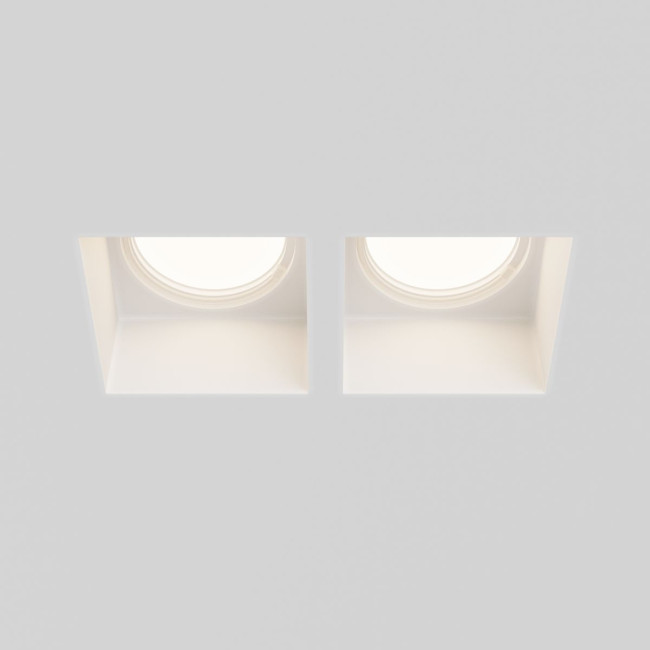 Встраиваемый светильник Maytoni Technical Gyps Modern DL131-GU10-02-W Встраиваемый светильник Maytoni Technical Gyps Modern DL131-GU10-02-W