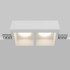Встраиваемый светильник Maytoni Technical Gyps Modern DL131-GU10-02-W Встраиваемый светильник Maytoni Technical Gyps Modern DL131-GU10-02-W