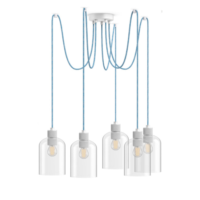 Подвесная люстра 33 Идеи PND.112.05.02.030.WH-S.27.TR Подвесная люстра 33 Идеи PND.112.05.02.030.WH-S.27.TR
