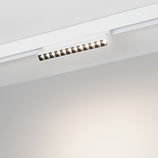 Трековый светильник Arlight MAG-ORIENT-LASER-FOLD-S230-12W Day4000 (WH, 30 deg, 48V) 035864(1)