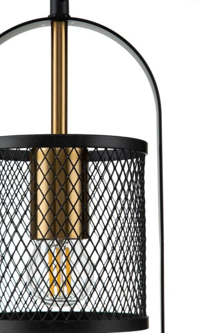 Подвесной светильник Indigo Via 10009/1P Black V000182 Подвесной светильник Indigo Via 10009/1P Black V000182