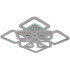 Потолочная люстра Reluce 09826-3.3-4+4C CR (RGB) Потолочная люстра Reluce 09826-3.3-4+4C CR (RGB)