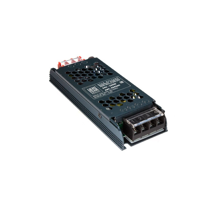 Блок питания для светодиодной ленты Lightstar 100Вт DC24В 4.2А IP20 424100 Блок питания для светодиодной ленты Lightstar 100Вт DC24В 4.2А IP20 424100