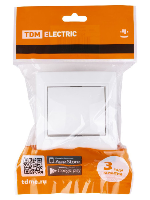 Выключатель одноклавишный Таймыр TDM Electric SQ1814-0001 Выключатель одноклавишный Таймыр TDM Electric SQ1814-0001