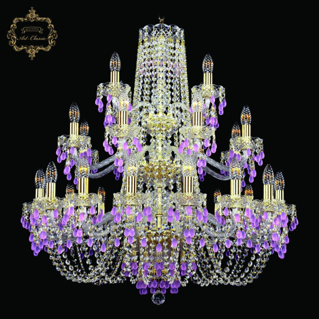 Подвесная люстра Art Classic 11.24.16+8+4.300.3d.Gd.V7010 Подвесная люстра Art Classic 11.24.16+8+4.300.3d.Gd.V7010