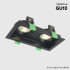 Встраиваемый светильник Crystal Lux CLT 068C2 BL Встраиваемый светильник Crystal Lux CLT 068C2 BL