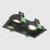 Встраиваемый светильник Crystal Lux CLT 068C2 BL Встраиваемый светильник Crystal Lux CLT 068C2 BL