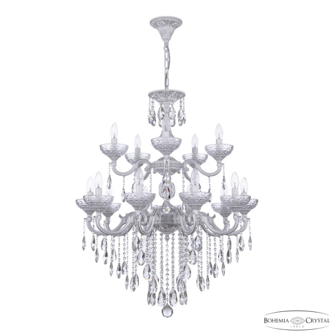 Подвесная люстра Bohemia Ivele Crystal AL78101/10+5/250/2D B WMN P Clear/M-1F Подвесная люстра Bohemia Ivele Crystal AL78101/10+5/250/2D B WMN P Clear/M-1F