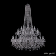 Подвесная люстра Bohemia Ivele Crystal 1403/20+10+5/400/h-164/2d Ni Подвесная люстра Bohemia Ivele Crystal 1403/20+10+5/400/h-164/2d Ni