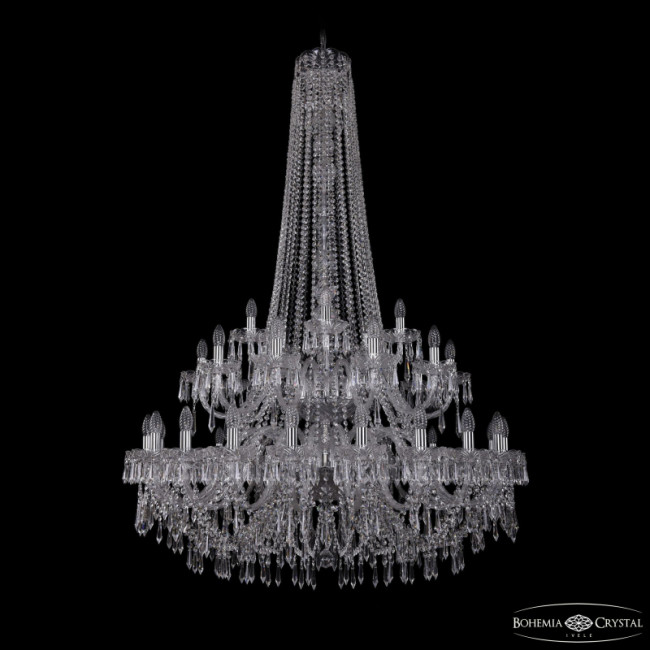 Подвесная люстра Bohemia Ivele Crystal 1403/20+10+5/400/h-164/2d Ni Подвесная люстра Bohemia Ivele Crystal 1403/20+10+5/400/h-164/2d Ni