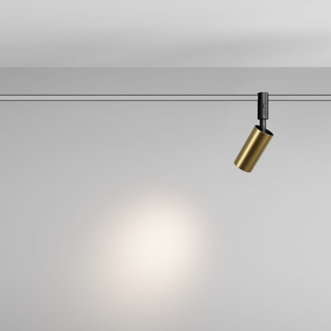 Трековый магнитный светильник Maytoni Focus Led TR201-1-10W3K-M-BBS Трековый магнитный светильник Maytoni Focus Led TR201-1-10W3K-M-BBS