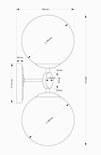 Бра Kutek Dimaro DIM-K-2(P) Бра Kutek Dimaro DIM-K-2(P)