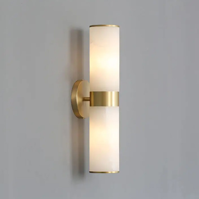 Настенный светильник 6483W/B brass/white Настенный светильник 6483W/B brass/white