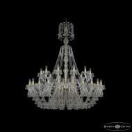 Подвесная люстра Bohemia Ivele Crystal 1409/24+12/530/XL-170 G