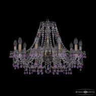 Подвесная люстра Bohemia Ivele Crystal 1410/10/240 Pa V7010 Подвесная люстра Bohemia Ivele Crystal 1410/10/240 Pa V7010