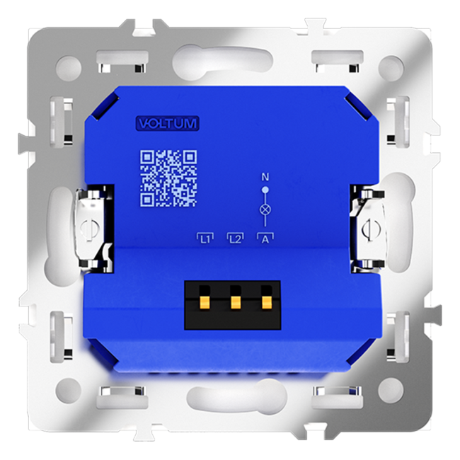 Светорегулятор Voltum S70 VLS070301 (белый глянцевый)