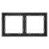 Рамка на 2 поста Voltum S70 VLS100207 (графит) Рамка на 2 поста Voltum S70 VLS100207 (графит)