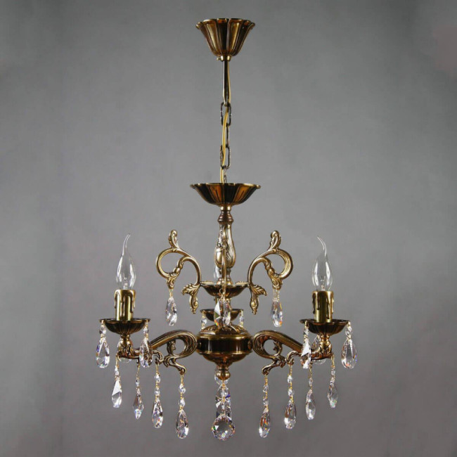 Подвесная люстра Ambiente Leon 2128/3 PB Tear Drop Подвесная люстра Ambiente Leon 2128/3 PB Tear Drop