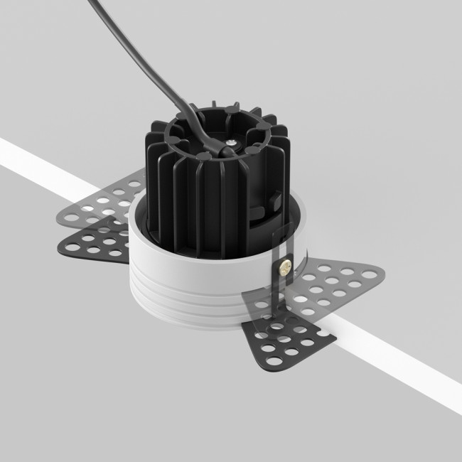 Встраиваемый светильник Maytoni Technical Downlight Round DL058-7W3K-TRS-B Встраиваемый светильник Maytoni Technical Downlight Round DL058-7W3K-TRS-B